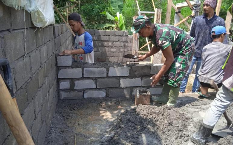 Lintas Sektor Program Terpadu TMMD 112 Kodim 0818