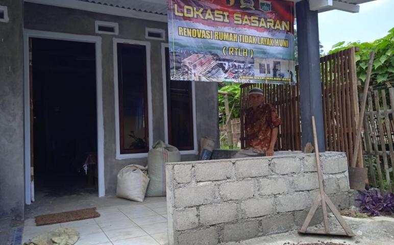 Sosok Bapak Lasdi di Rumah Barunya