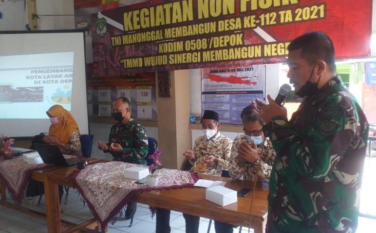 TMMD Bersama DPAPMK Ajak Masyarakat Penuhi Hak Anak