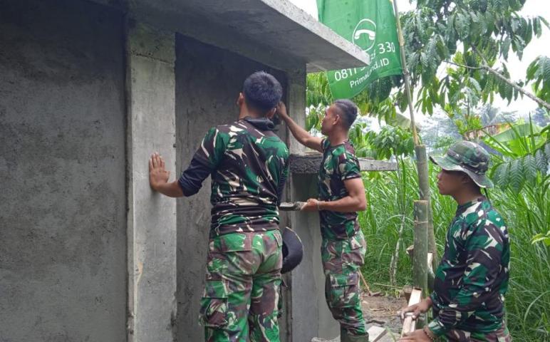 Acian Kejar Tayang Satgsa TMMD 112 Kodim 0818