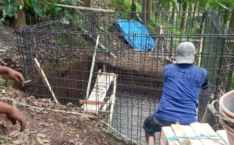 RANGKAIAN BESI SEBELUM CAR SASARAN TMMD 112 