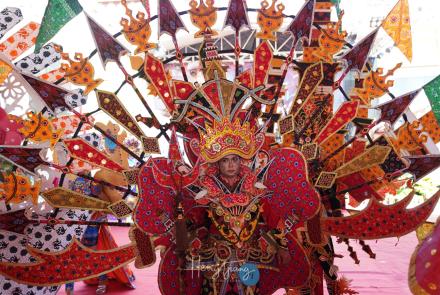 Pameran Batik Dalam Festival Bumi Rafflesia 