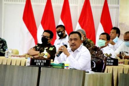 Bupati Pelalawan Hadiri Rakor Pemberantasan Korupsi Terintegrasi Kepala Daerah Se-Provinsi Riau