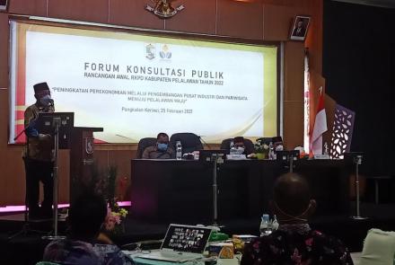 Bupati H.M.Harris Buka FKP RKPD Kabupaten Pelalawan Tahun 2022