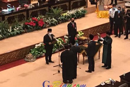 Misliadi dan Piter H Marpaung, Dua Anggota Baru DPRD Riau
