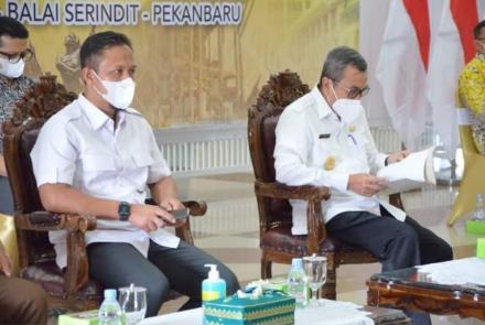 Wakil Ketua DPRD Provinsi Riau Hadiri Peresmian Puskesmas Kota Dumai