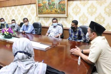 Wakil Ketua DPRD Provinsi Riau Terima Kunjungan Koperasi BBDM Kecamatan Bukit Batu Kabupaten Bengkalis