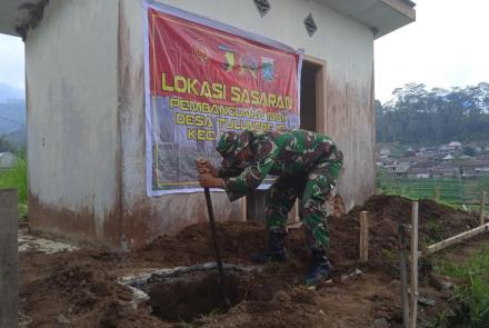 Pembangunan MCK Sudah Mulai di Kerjakan