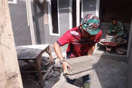 Batako Terbaik yang Dipilih TMMD 112 Kodim 0818