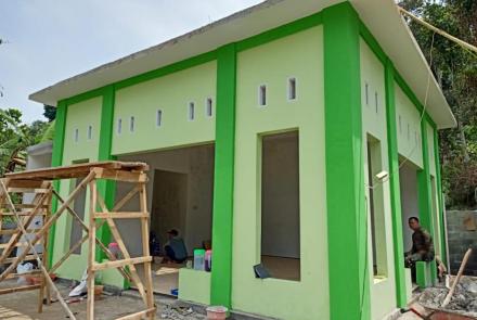 Corak Hijau Penyejuk Rumah Ibadah