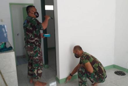 TMMD Ke-112 Perbaikan Rumah Uci Sanusi Capai 90 Persen, Tak Sabar Tempati Rumah Baru