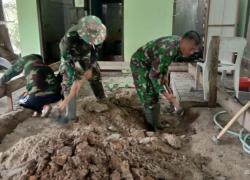 Satgas TMMD ke 112 Renovasi Sarana MCK Masjid Al Ikhlas